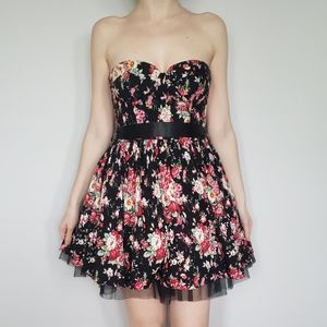Floral mini dress